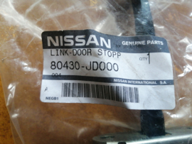Deurvanger voorportier Nissan Qashqai J10/ JJ10 80430-JD000 Origineel.
