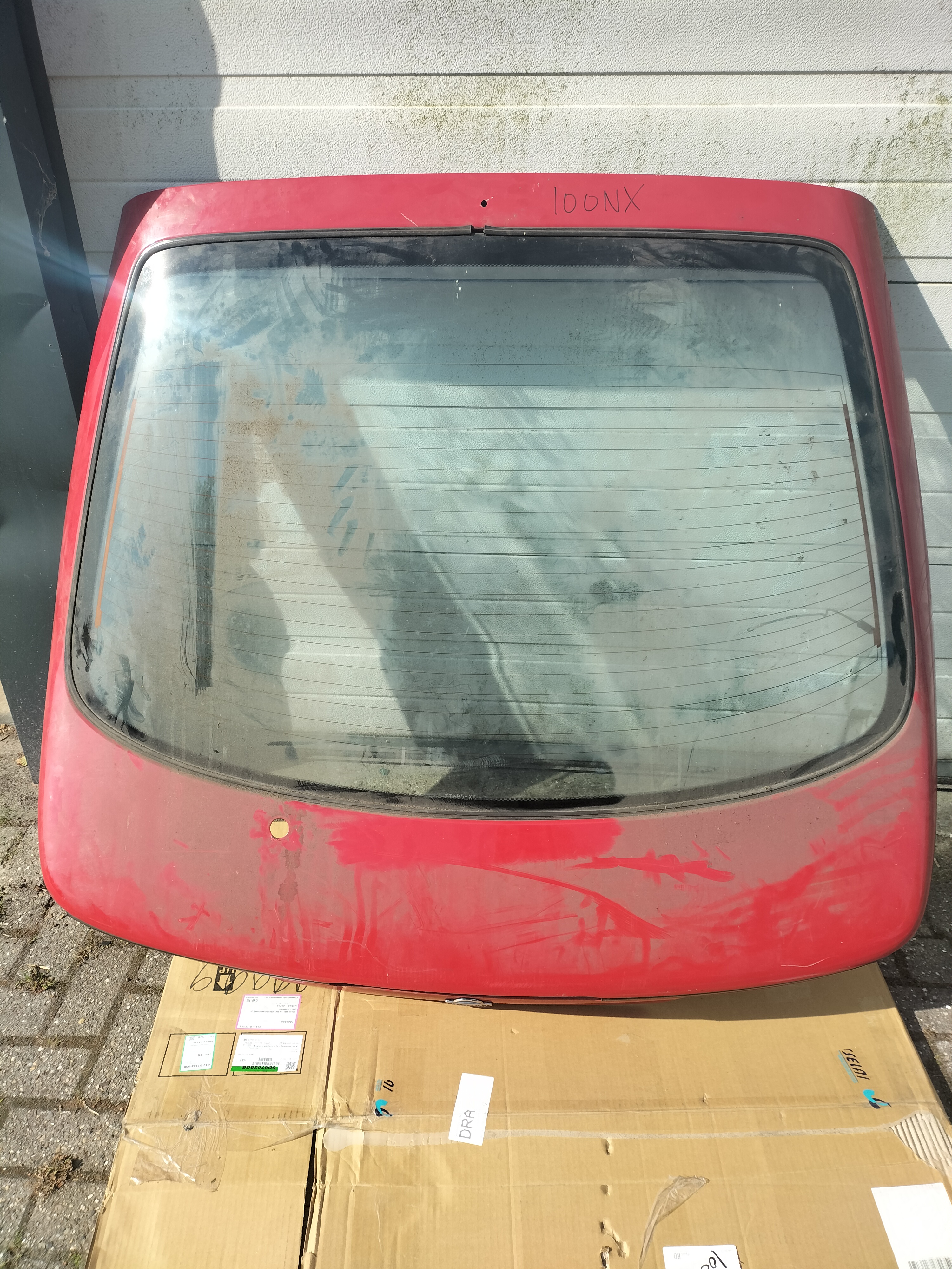 Door-back Nissan 100NX B13 90100-66Y30 (AG2) Used part.