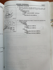 Service manual '' Model R20 Supplement Volume 1 '' SM8E-R20E0E Nissan TerranoII