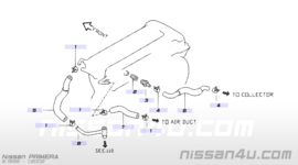 Nokkenasventilatieslang SR20DE Nissan 11826-9F500 P11/ V10/ WP11