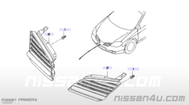 Grille Nissan Primera P12 62330-AU300