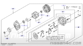 Dynamo CD20 Nissan Almera N15 / Nissan Sunny Wagon Y10 23100-8E100