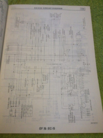 Service manual ''Model D21 series Supplement-IV'' Nissan Pickup D21 SM9E-D21SG0 Gebruikt.