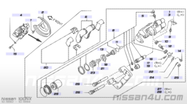 Pad kit-disc brake rear Nissan 44060-58Y86 B13/ N14