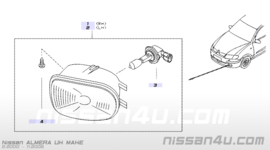 Mistlamp rechtsvoor Nissan Almera N16 26150-BM425 Origineel