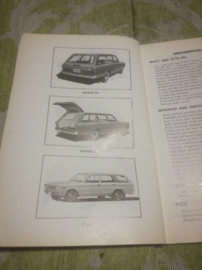 Service bulletin Nissan Datsun volume 105 Datsun 130-series