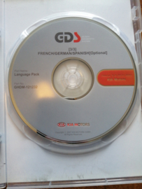 KIA GDS DVD Software master E-K-02-01-0000 MK3-XP2Y-K1 GHDM-12121P-01 + GHDM-121232