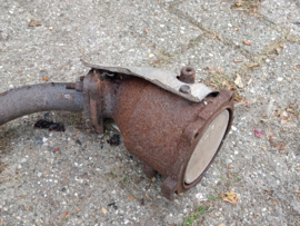Assembly tube exhaust, front + catalysts Nissan Micra K10 20010-19B01 + 20800-19B80 + 20802-01Y85 Used part.