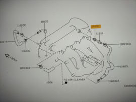 Insulator Nissan 11812-41B00 A32/ B13/ CA33/ CK12/ E11/ J10/ K11/ K12/ N14/  N15/ N16/ P10/ P11/ P12/ R50/ S14/ V10/ W10/ WP11/ Y10/ Y61 Original