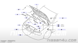 Motorkap Nissan Primera P11 65100-2J030 DR2