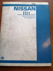 Service manual '' Model B11 series Supplement II'' SM4E-B11SG0