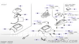 Versnellingspookhoes Nissan Micra K11 96935-6F600