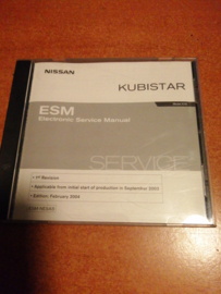 Electronic Service manual '' Model X76 series '' Nissan Kubistar X76 SM3E00-1X76E1E
