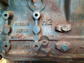 Bare engine L16 Datsun Bluebird 710 (20250209) Used part.