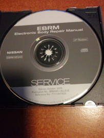 Electronic Body Repair Manual '' Model A33/ D22/ D40/ K12/ N16/ P12/ R20/ R51/ T30/ V10/ Y61/ Z33/ Z50