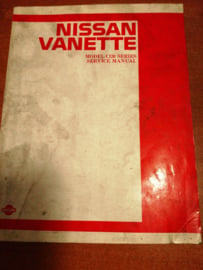 Service manual '' Model C120 series basisboek Facelift '' Nissan Vanette SM5E-C120G0