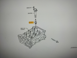 Spark plug Nissan Pixo UA0 B2401-4A00A (IKR6G11) Original.