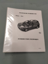 Cursusboek Technische introductie Nissan Almera N16 20260418 Gebruikt.