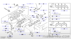 Inlaatspruitstuk SR20DE Nissan GTI 14001-53J00 B13/ N14
