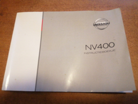 User manual '' Nissan NV400 '' OM14D-0X62E1E