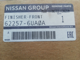 Finisher-front bumper left-hand Nissan Qashqai J12 62257-6UA0A Original.