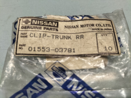 Bevestigingsclip kofferbakbekleding Nissan 01553-03781 Origineel
