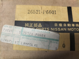 lampglas achter Nissan 26521-P6601 Origineel.