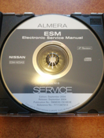 Electronic Service manual '' Model N16 series '' Nissan Almera N16 SM4E00-1N16E0E