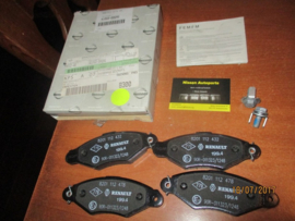 Pad kit-disc brake, front Nissan Kubistar X76 41060-00QAG