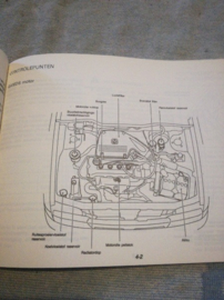 Instructieboekje '' Nissan Sunny Wagon Y10 '' OM1D-0Y10E0E