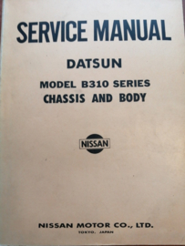 Service manual '' Model B310 series '' Chassis and Body SM8E-B310G0