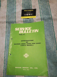 Service bulletin Nissan Datsun Volume 173