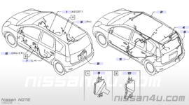Kabelboom derde remlicht Nissan Note E11 24052-9U00A