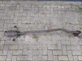 Assembly tube exhaust, front + catalysts Nissan Micra K10 20010-19B01 + 20800-19B80 + 20802-01Y85 Used part.