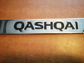 Chromen sierlijstenset Nissan Qashqai J11 KE760-4E50X ( Variant 1: montage onderaan portieren met zwarte opdruk achter)