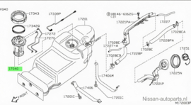 Pump compl-fuel VQ40DE Nissan Pathfinder R51 17040-EB80C New.