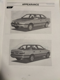 Product bulletin ''Nissan Primera P10 series, new model introduction'' PB1E-0P10E0B Gebruikt.