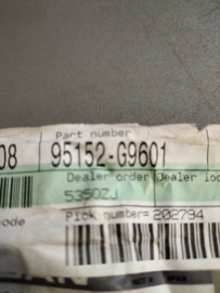 Mounting rubber-body, upper Nissan 95152-G9601 Original.