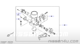 Chamber throttle Nissan Micra K11 16119-1F710