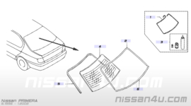 Achterruit Nissan Primera P11 79712-2F006 sedan