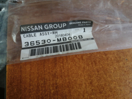 Cable assy-parking, rear right-hand Nissan Cabstar F24 36530-MB00B (5001870956) Original.