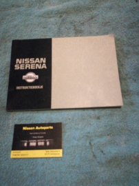 Instructieboekje ''Nissan Serena C23'' OM4D-0C23E1E