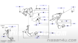 Rempedaal Nissan Primera P11 46501-2F900