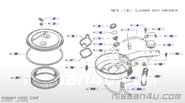 Element air Z24I Nissan 16546-89W00 D21/ WD21