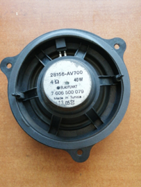Speaker unit front Nissan 28156-AV700 CK12/ D40/ E11/ J10/ K12/ N16/ P12/ V10 Used part.