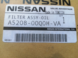 Motoroliefilter K9K Nissan A5208-00Q0H-VA J10/ K12 Origineel