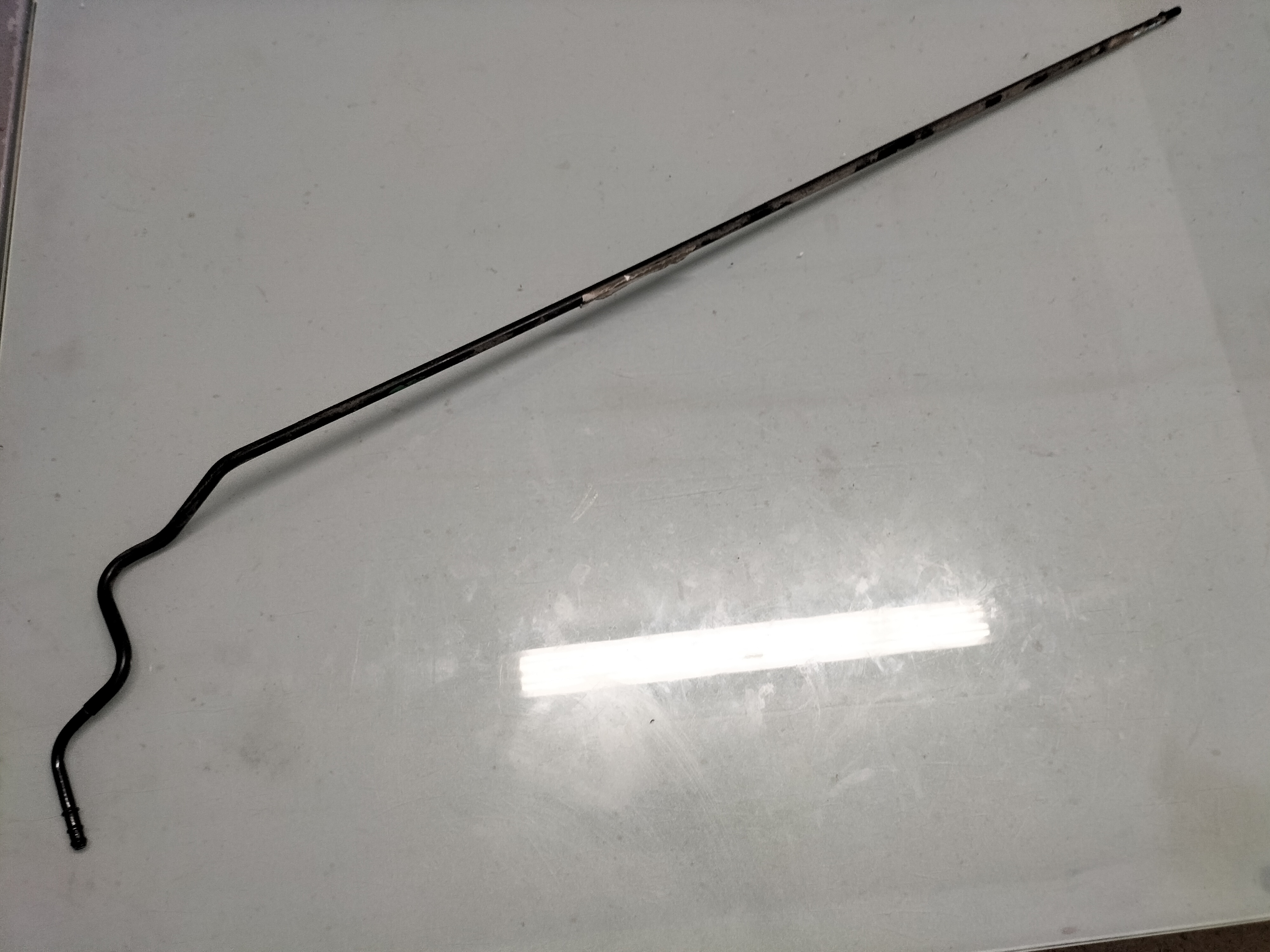 Tube-fuel, return HR09DET Nissan Micra K14 17510-5FA1A Used part. Incomplete.