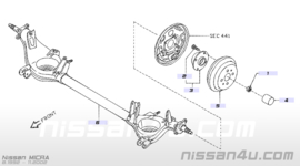 Remtrommel Nissan Micra K11 43206-5F013