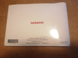 Instructieboekje ''Nissan Cabstar'' OM11F-0F24E1E