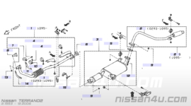 Middendemper Nissan Terrano2 R20 20100-7F650